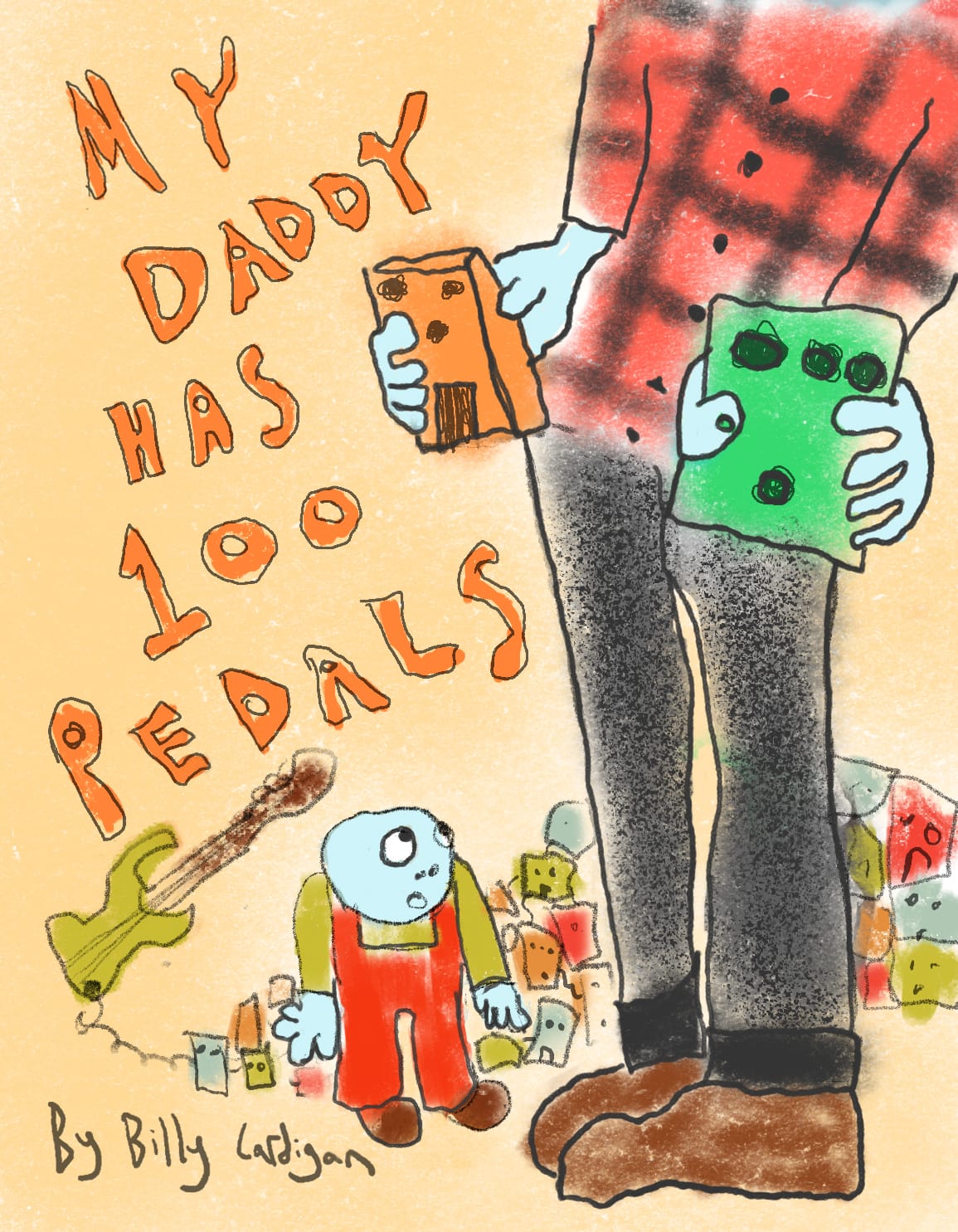 My Daddy has 100 Pedals Book Cover